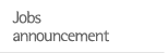 Jobs announcement