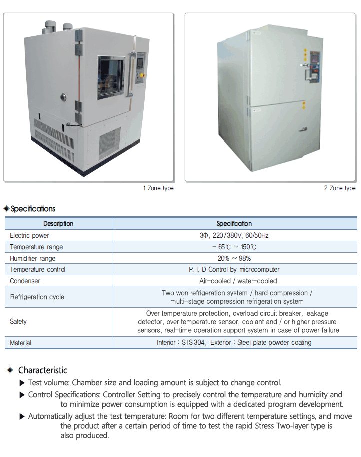 Damp & Heat Cycle Chamber